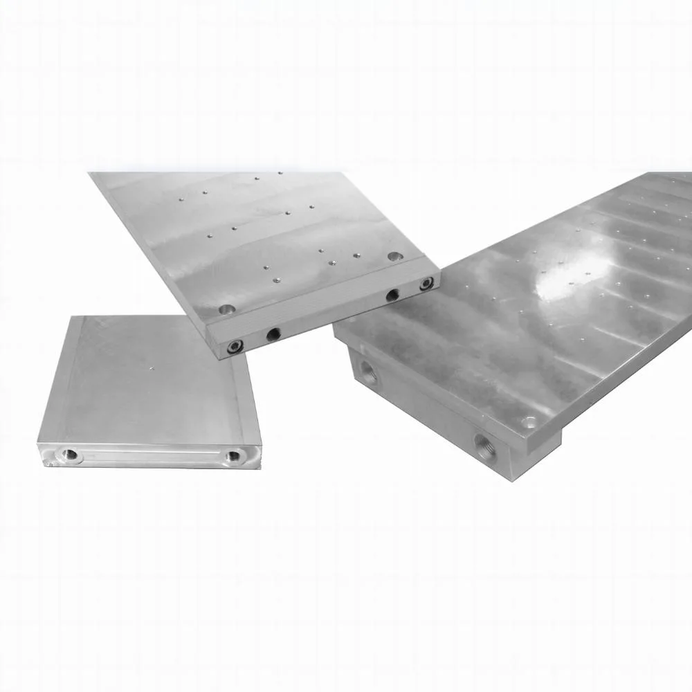 Aluminum Machining High Performance Fsw Friction Stir Welding Liquid Cold Plate Water Cooling Plate EV Battery Cooling Aluminum Plate