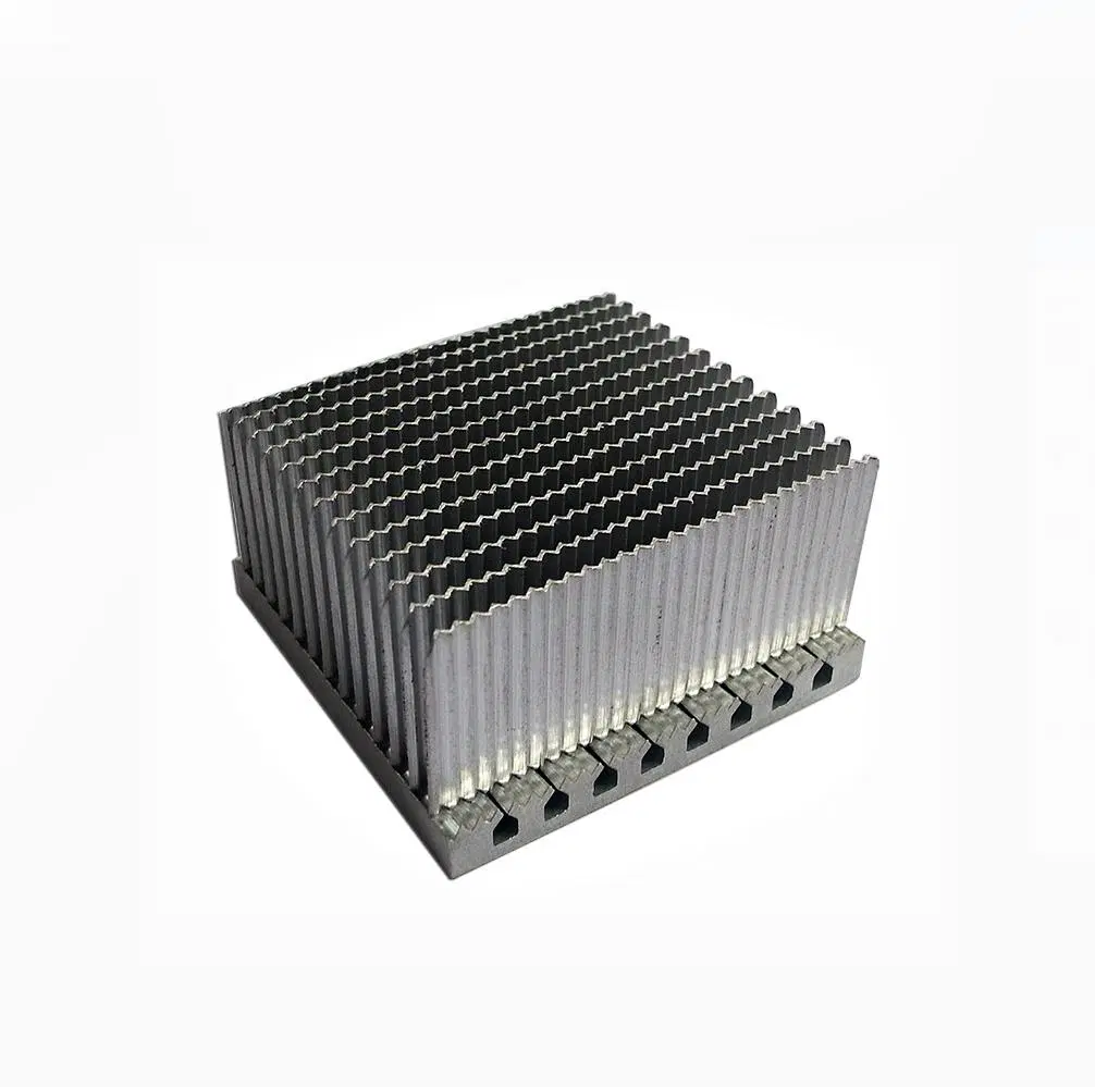 Industry High Power Skiving Fin Aluminum Alloy Heat Sinks