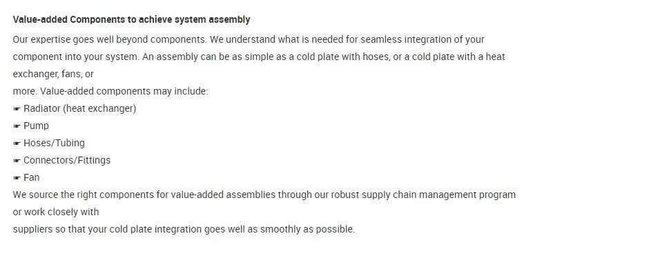 Battery Liquid Cooling Heat Exchanger Cold Plate