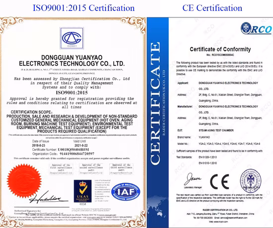 Dampfalterungstestkammer aus Edelstahl mit 4 Schubladen